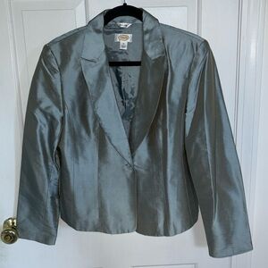 Talbots Pure Silk Blazer Size 10